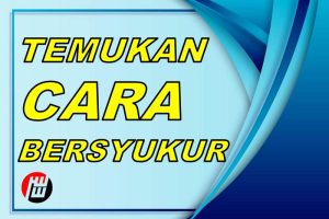Temukan Cara Bersyukur